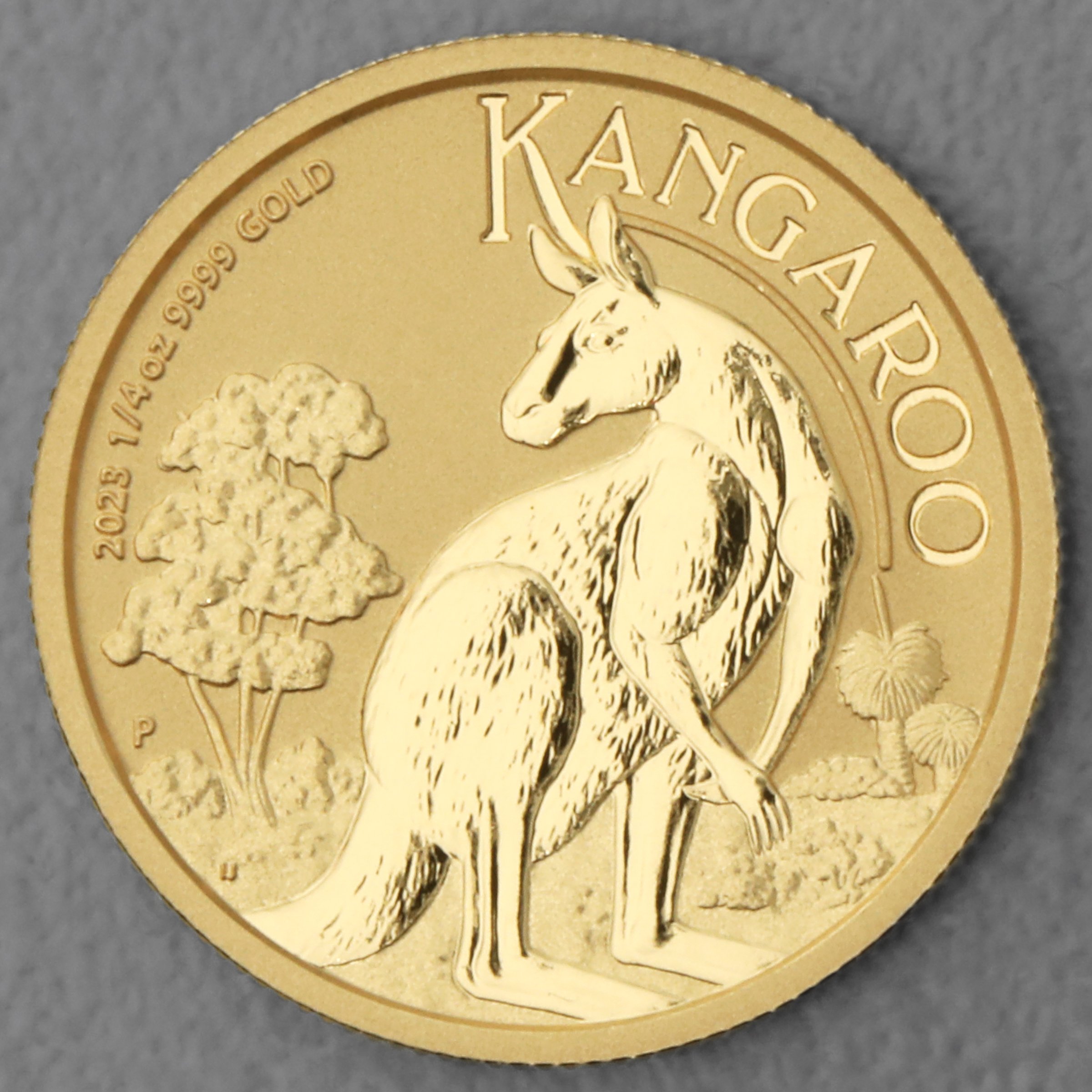 Goldmünze 1/4oz "Känguru" 2023 (Australien) - Hauptansicht