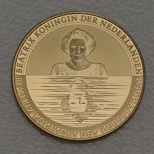 Goldmünze 10 Euro "Wasserland-Zehner" 2010 (Niederlande) - Miniaturansicht 2