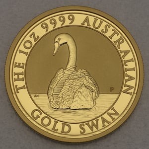 Goldmünze 1oz "Schwan" 2023 Australian Gold Swan (Australien) - Hauptansicht