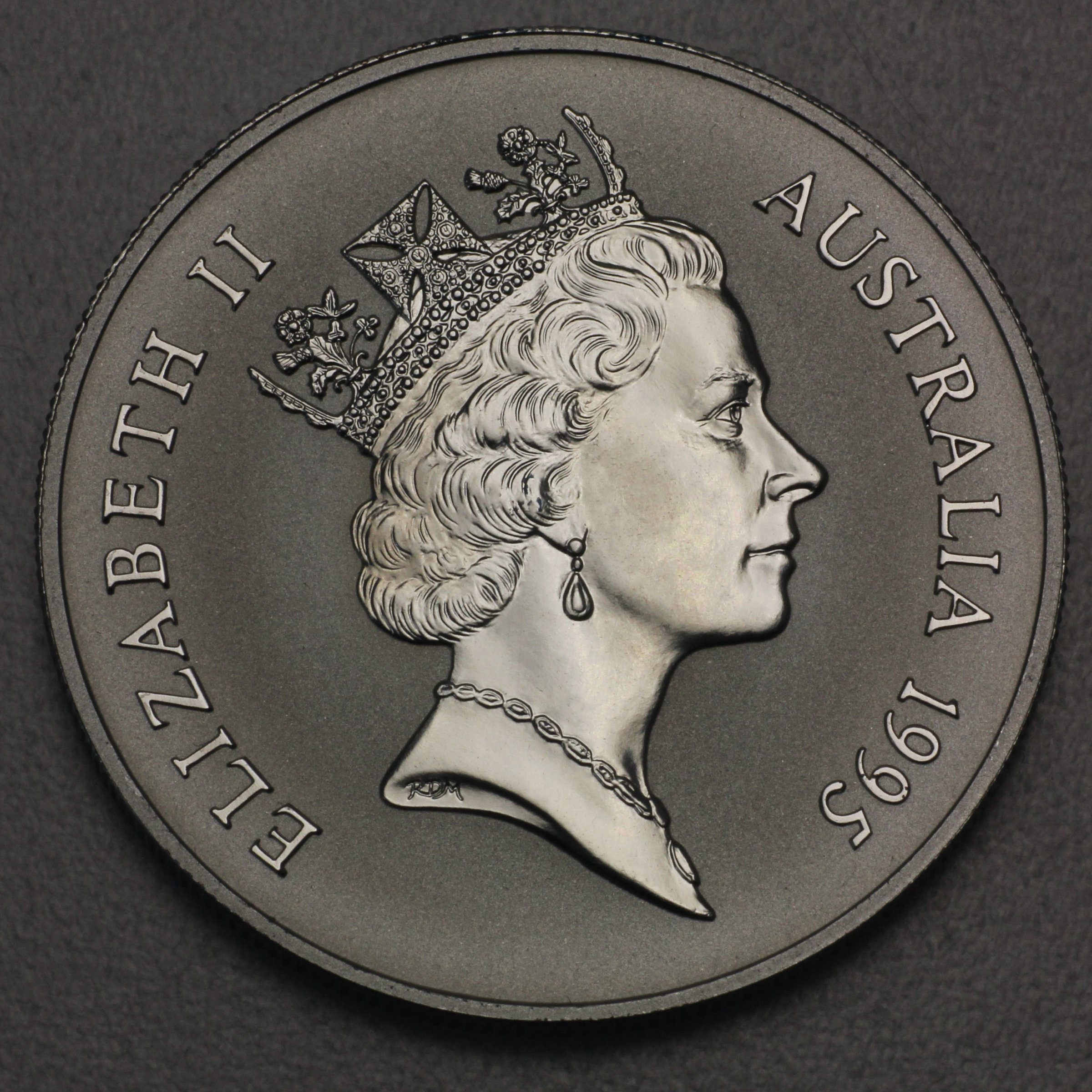 Silbermünze 1oz "Känguru" 1995 Royal Australian Mint (Australien) - Detailansicht 1