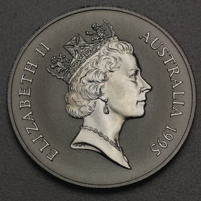 Silbermünze 1oz "Känguru" 1995 Royal Australian Mint (Australien) - Miniaturansicht 2