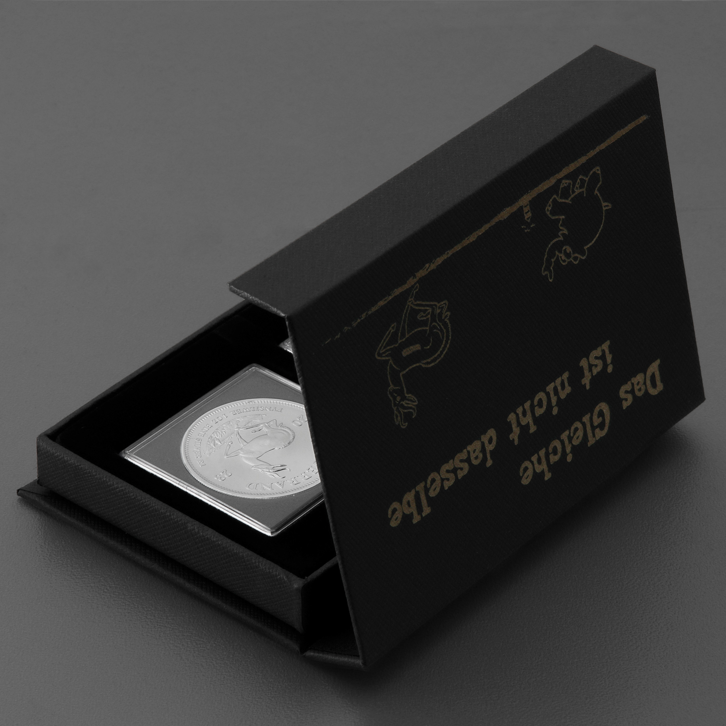 Silbermünzen 2 x 1oz "Ottifant & Krügerrand" 2023 Set – 2-teilig (Tuvalu & Südafrika) - Detailansicht 3