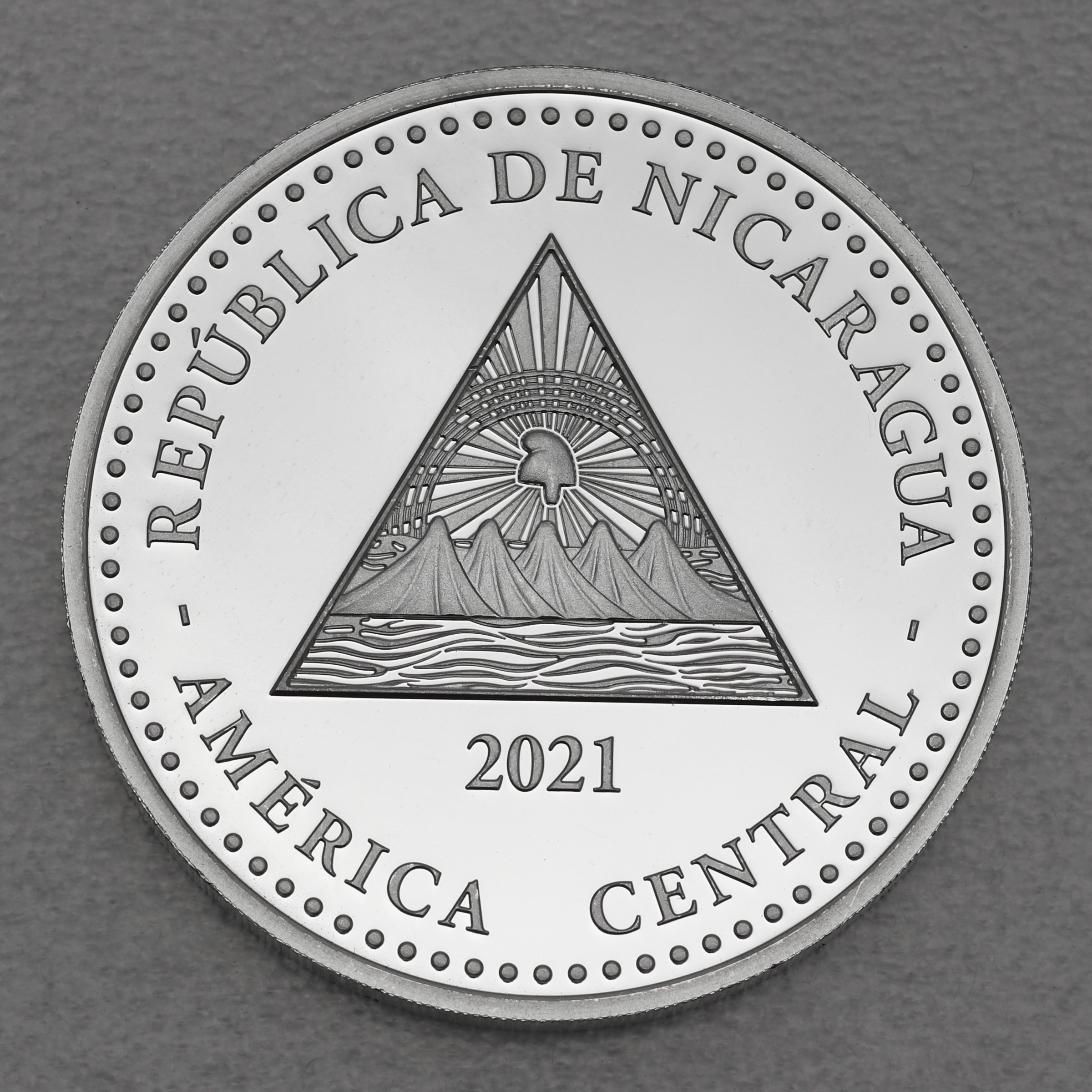 Silbermünze 1oz "Paslama Schildkröte" 2021 (Nicaragua) - Detailansicht 1