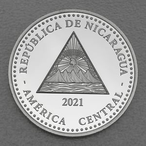 Silbermünze 1oz "Paslama Schildkröte" 2021 (Nicaragua) - Miniaturansicht 2