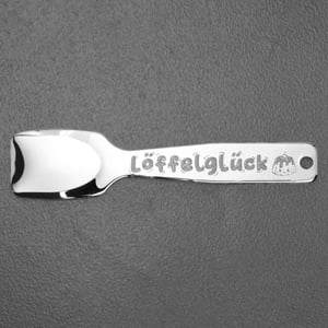 Gourmet-Löffel "Löffelglück" Sterling-Silber - Hauptansicht