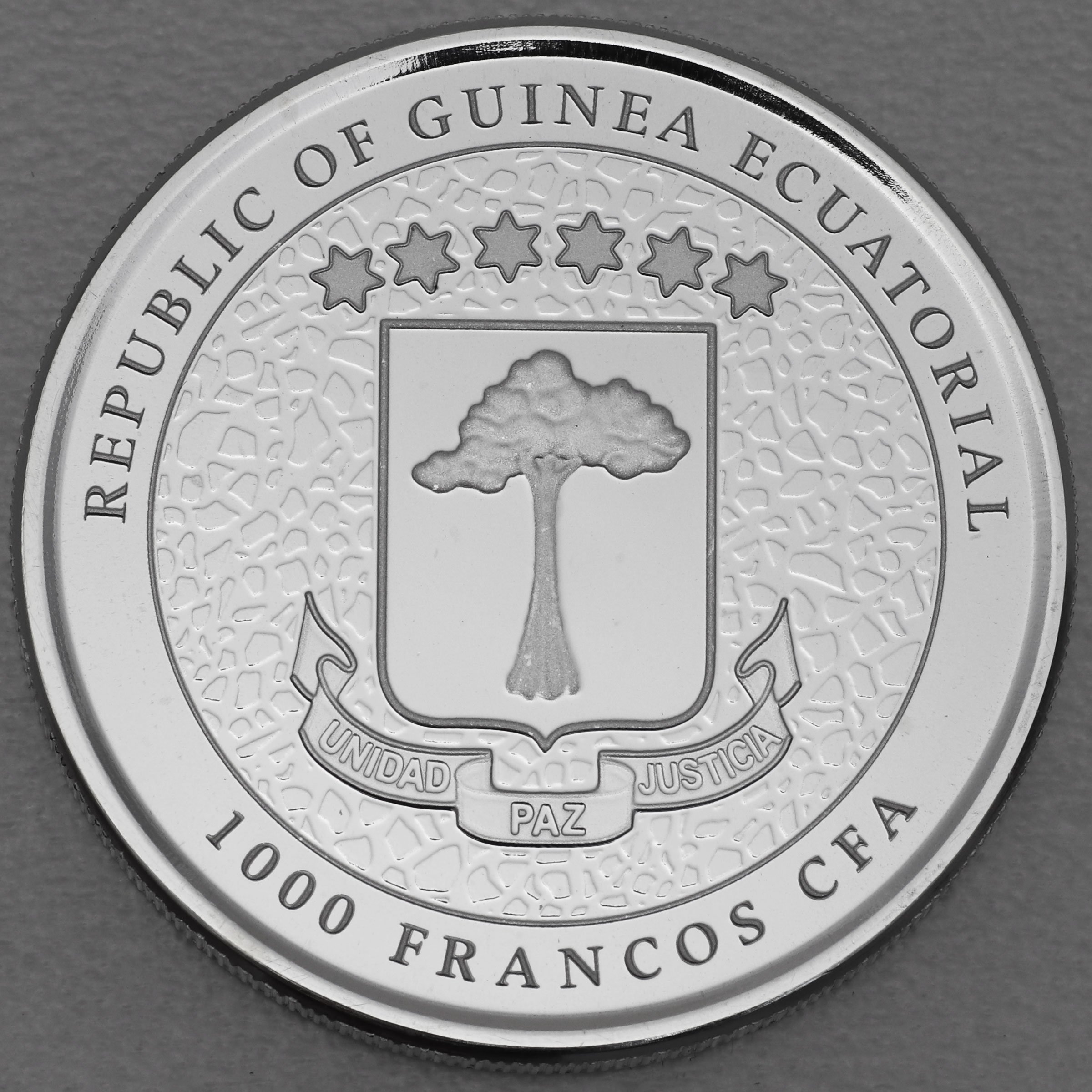 Silbermünze 1oz "Giraffe" 2023 (Guinea) - Detailansicht 1