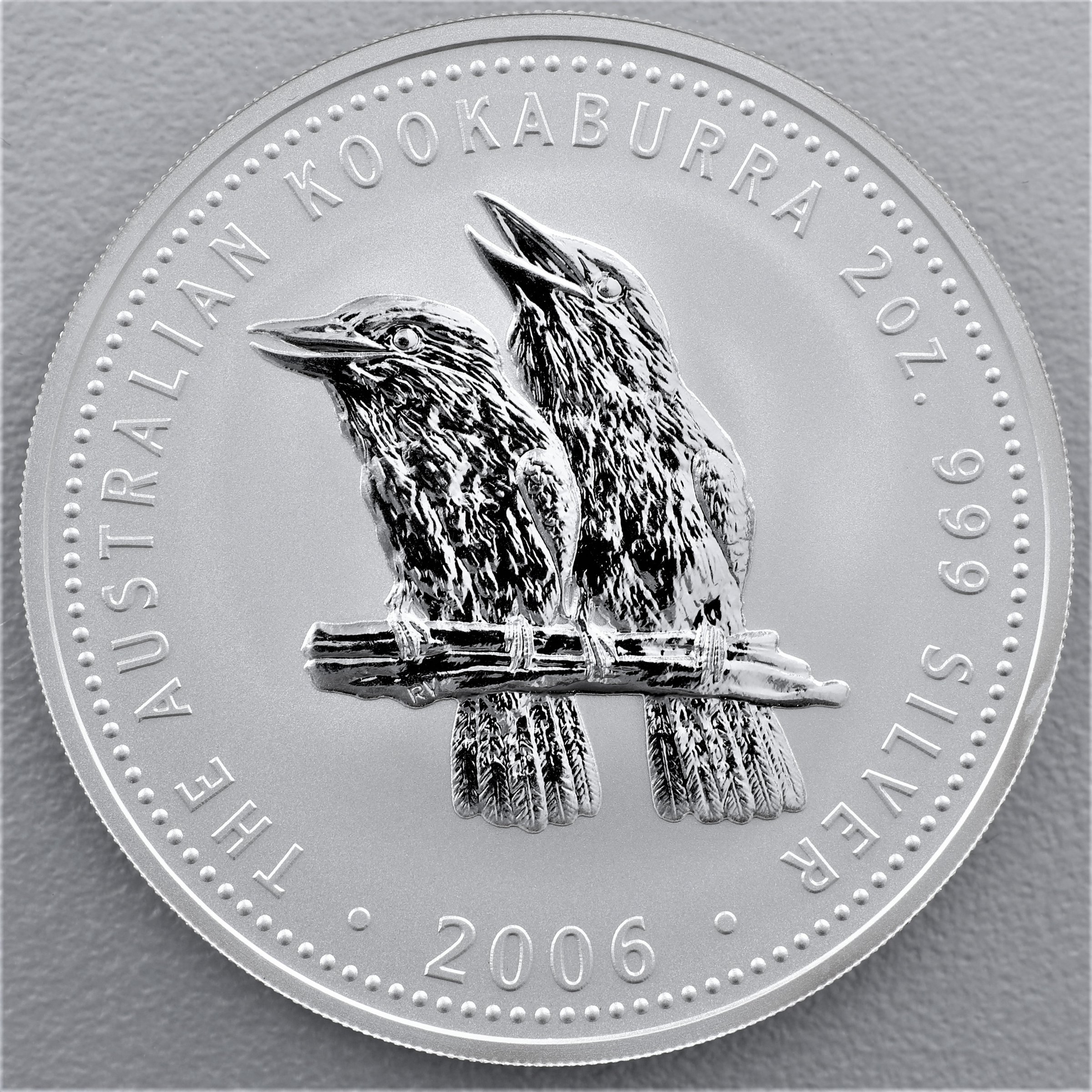 Silbermünze 2oz "Kookaburra" 2006 (Australien) - Hauptansicht