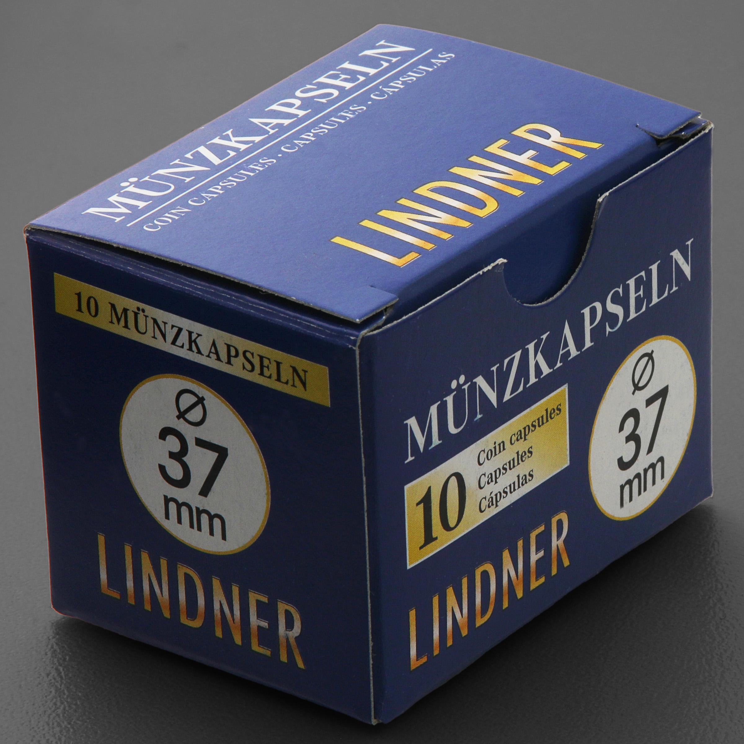Münzkapseln 37mm 10er-Packung - Detailansicht 3