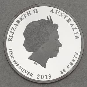 Silbermünze 1/2oz "Budgerigar 2013" (PP) Birds of Australia - Miniaturansicht 2