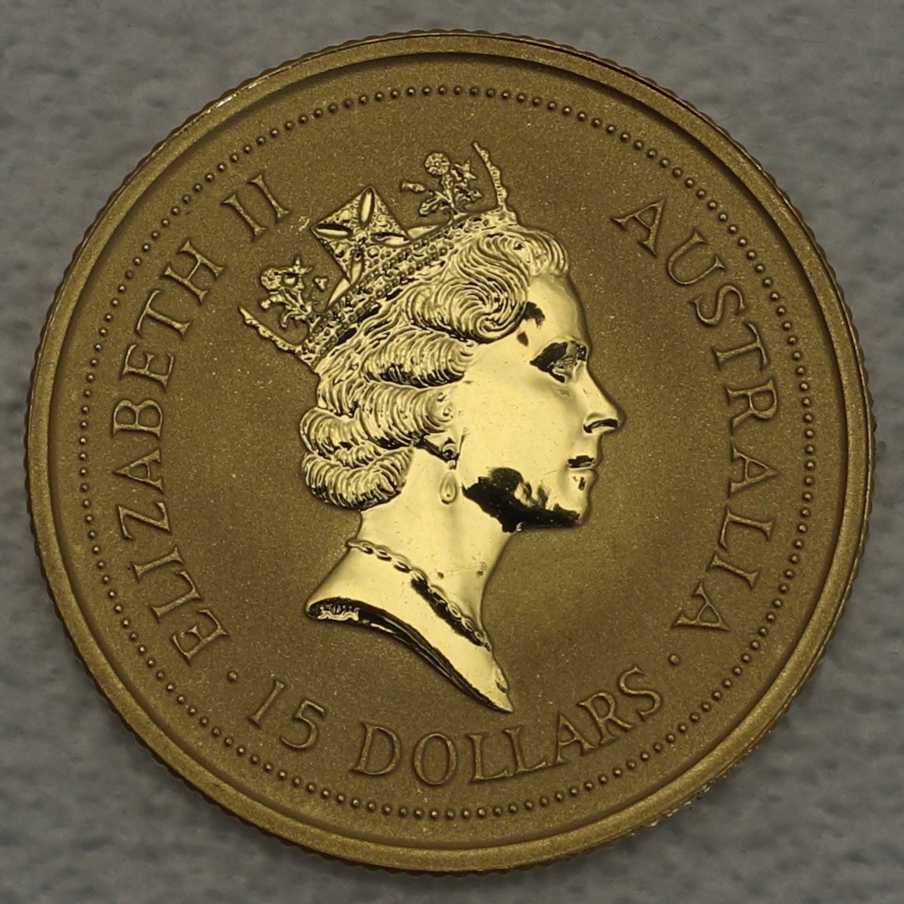 Goldmünze 1/10oz "Känguru" 1997 Australian Nugget (Australien) - Detailansicht 1