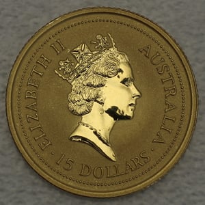 Goldmünze 1/10oz "Känguru" 1997 Australian Nugget (Australien) - Miniaturansicht 2