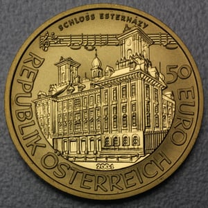 Goldmünze 50 Euro "Haydn" Große Komponisten (Österreich) - Miniaturansicht 2