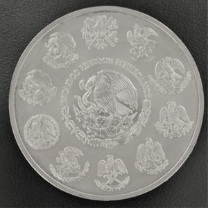 Silbermünze 5oz "Libertad" 2009 (Mexiko) - Miniaturansicht 2