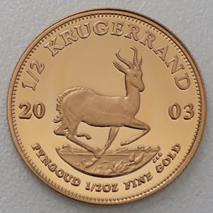 Goldmünzen 4 x "Krügerrand" 2003 (PP) Prestige Set – 4-teilig (Südafrika) - Miniaturansicht 6