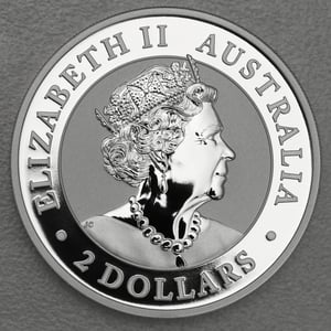 Silbermünze 2oz "Hand of Faith" 2020 Australian Nugget (Australien) - Miniaturansicht 2