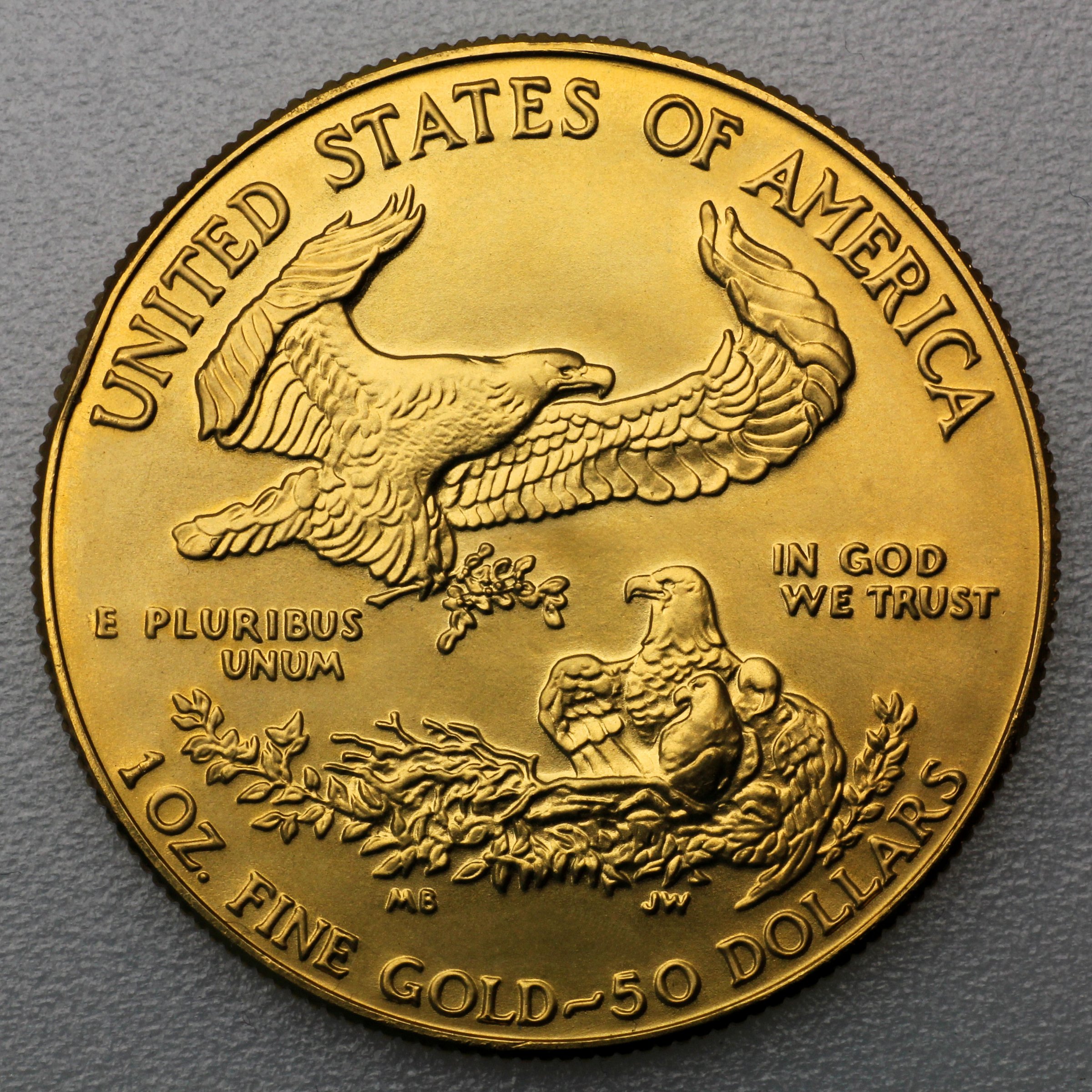 Goldmünze 1oz "American Eagle" verschiedene Jahrgänge (USA) - Detailansicht 1