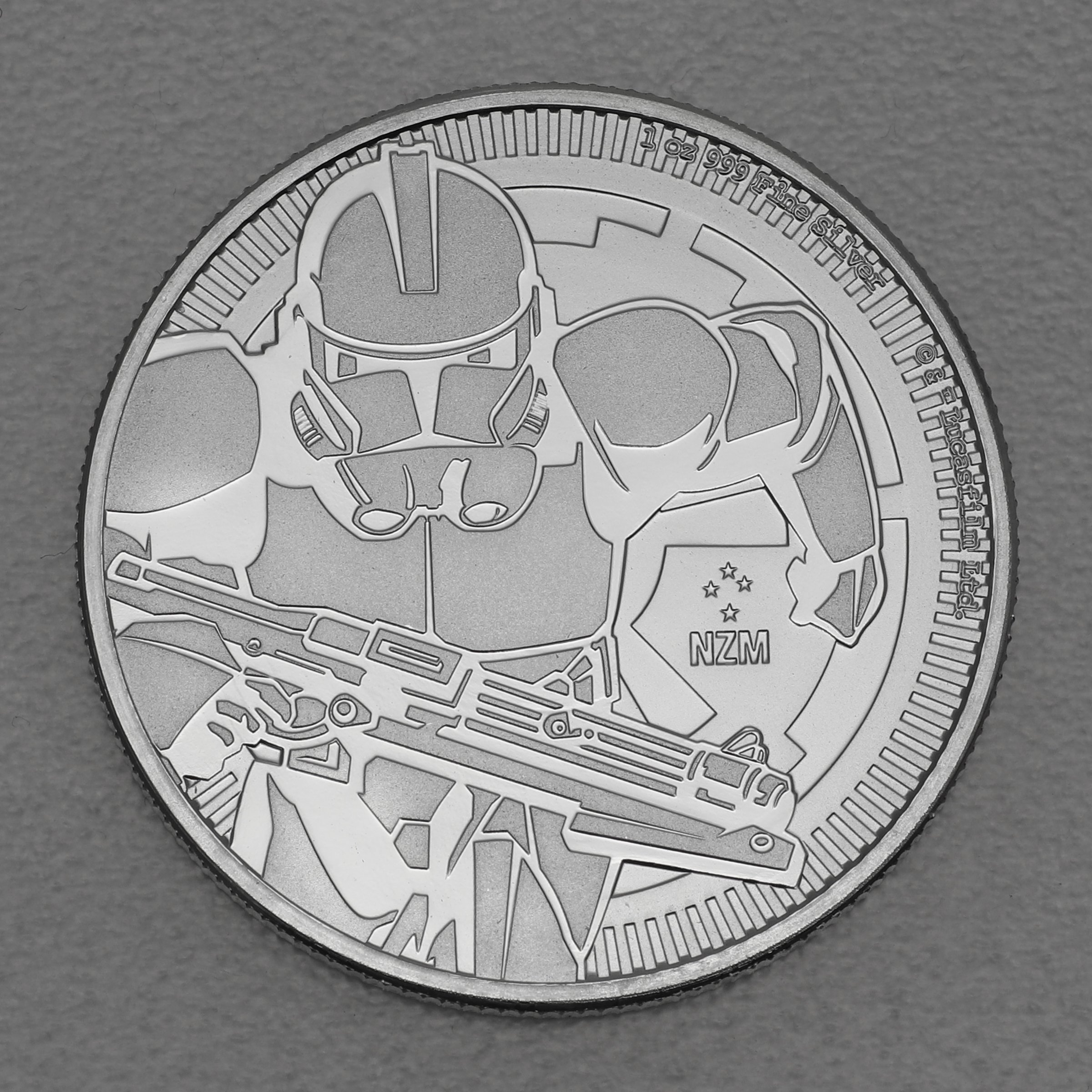 Silbermünze 1oz "Clone Trooper" 2019 Star Wars™ (Niue) - Hauptansicht