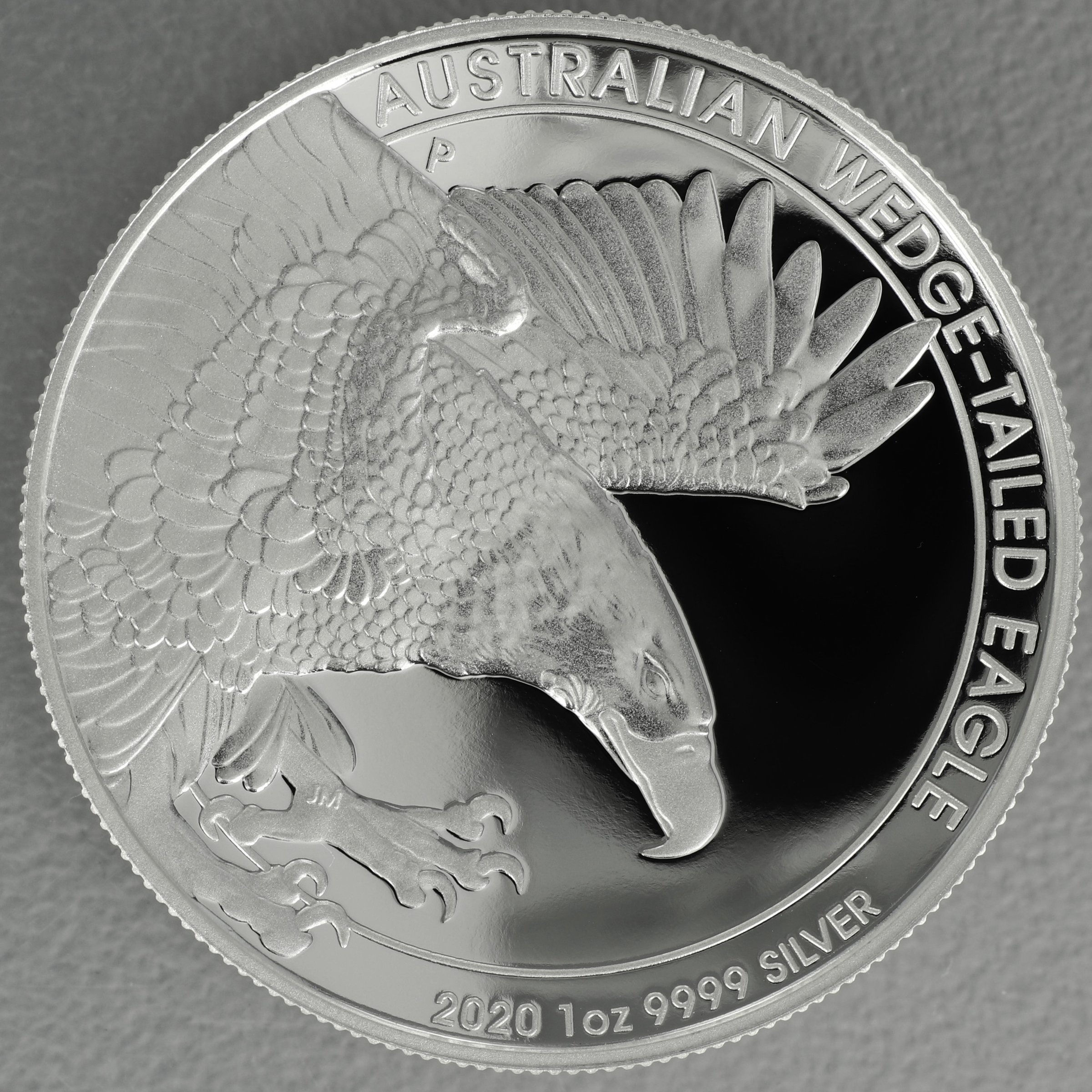 Silbermünze 1oz "Wedge-tailed Eagle" 2020 (PP/HR) (Australien) - Hauptansicht