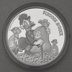 Silbermünze 1oz "Scrooge McDuck" 2015 Disney (Niue) - Hauptansicht