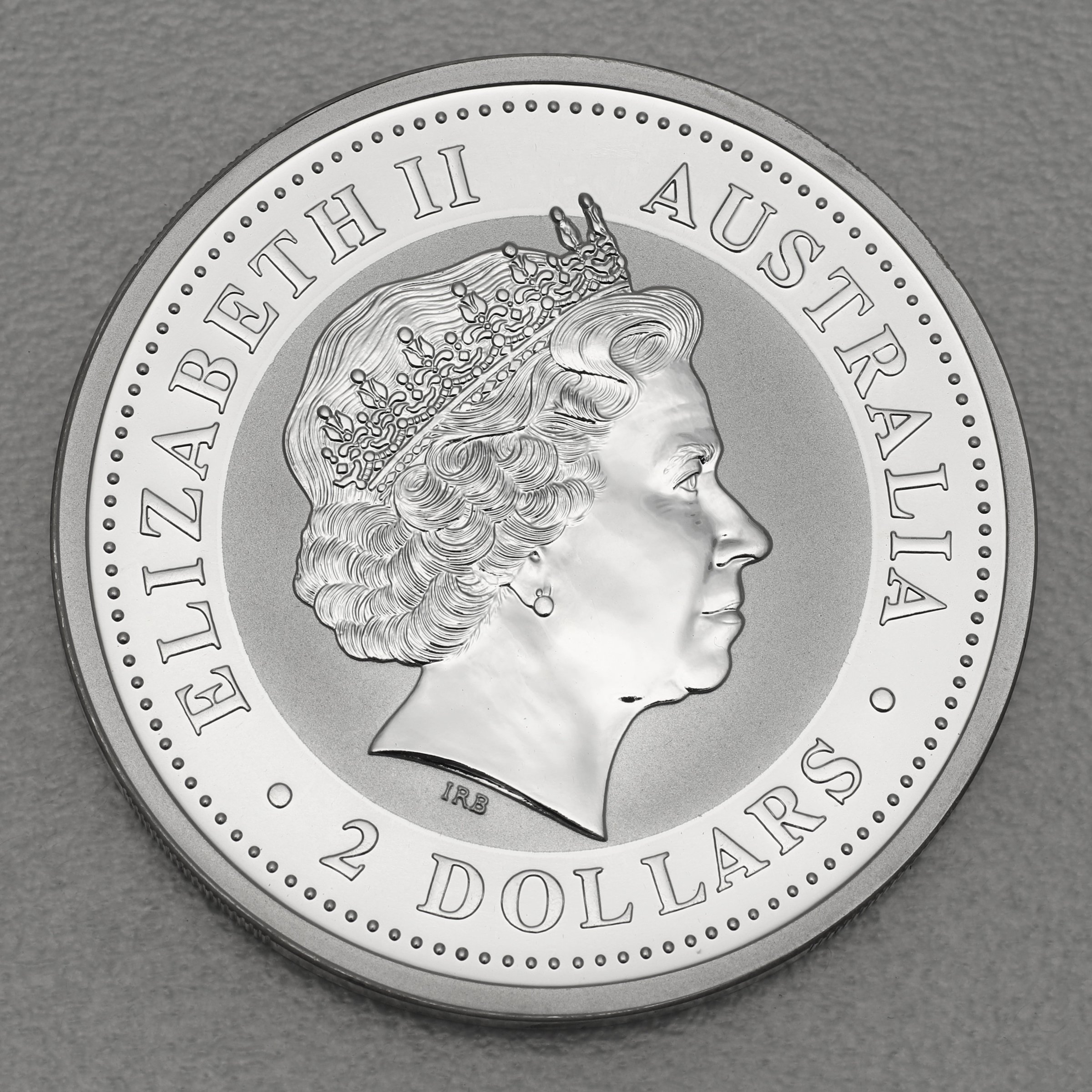 Silbermünze 2oz "Schwein" 2007 Lunar I – Year of the Pig (Australien) - Detailansicht 1
