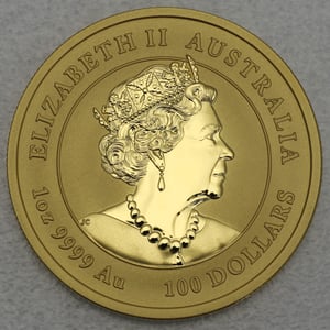 Goldmünze 1oz "Ochse" 2021 Lunar III – Year of the Ox (Australien) - Miniaturansicht 2