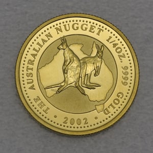 Goldmünze 1/4oz "Känguru" 2002 Australian Nugget (Australien) - Hauptansicht
