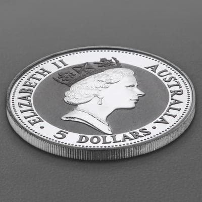 Silbermünze 1oz "Kookaburra" 1991 (Australien) - Miniaturansicht 4