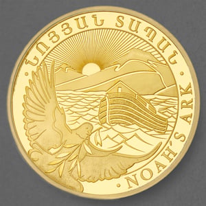 Goldmünze 1oz "Arche Noah" 2023 (Armenien) - Hauptansicht