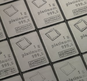 Platintafel VALCAMBI (50x 1g Pt) "CombiBar" - Miniaturansicht 2