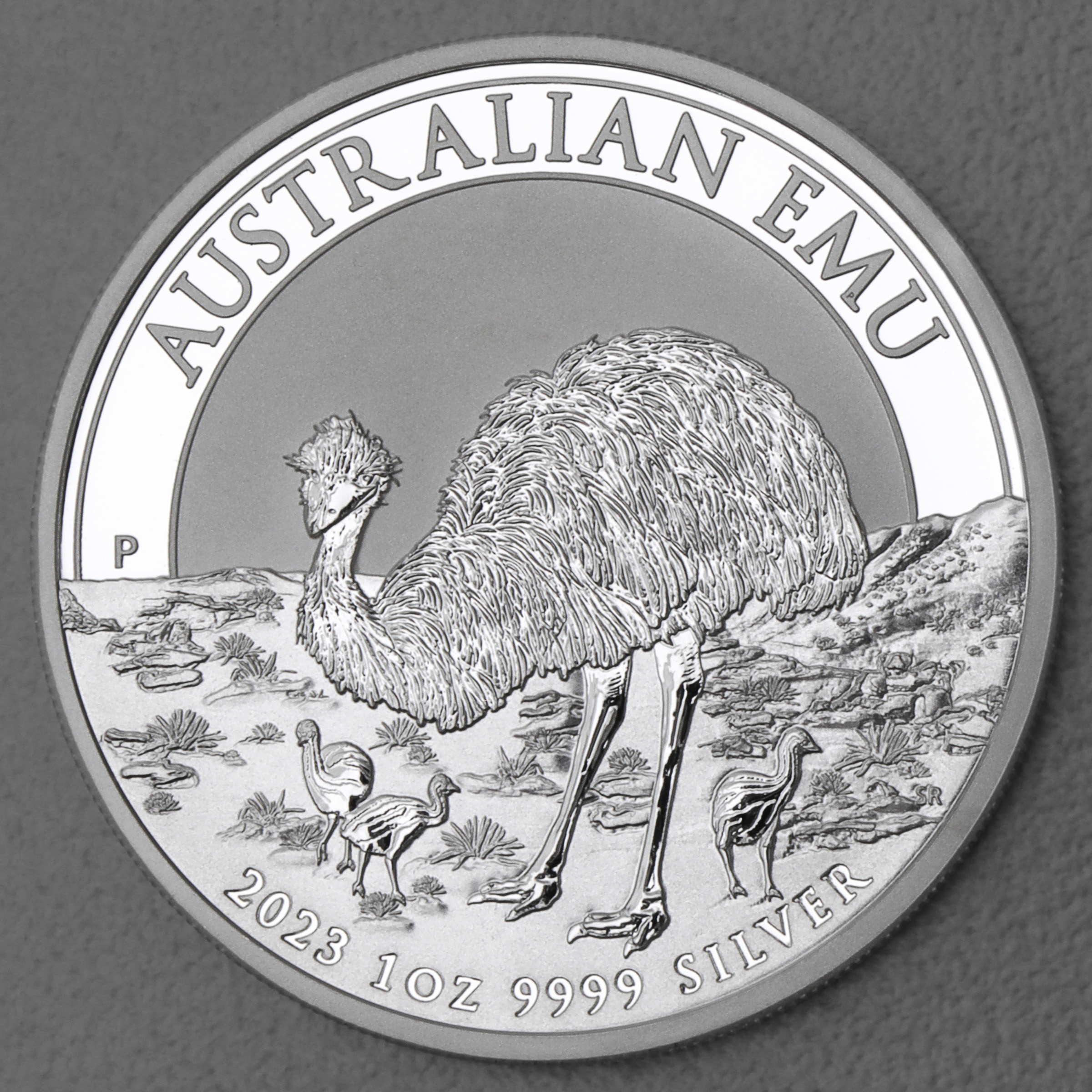 Silbermünze 1oz "Emu" 2023 19% (Australien) - Hauptansicht