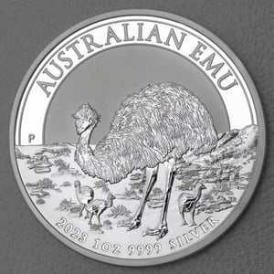 Silbermünze 1oz "Emu" 2023 19% (Australien) - Hauptansicht