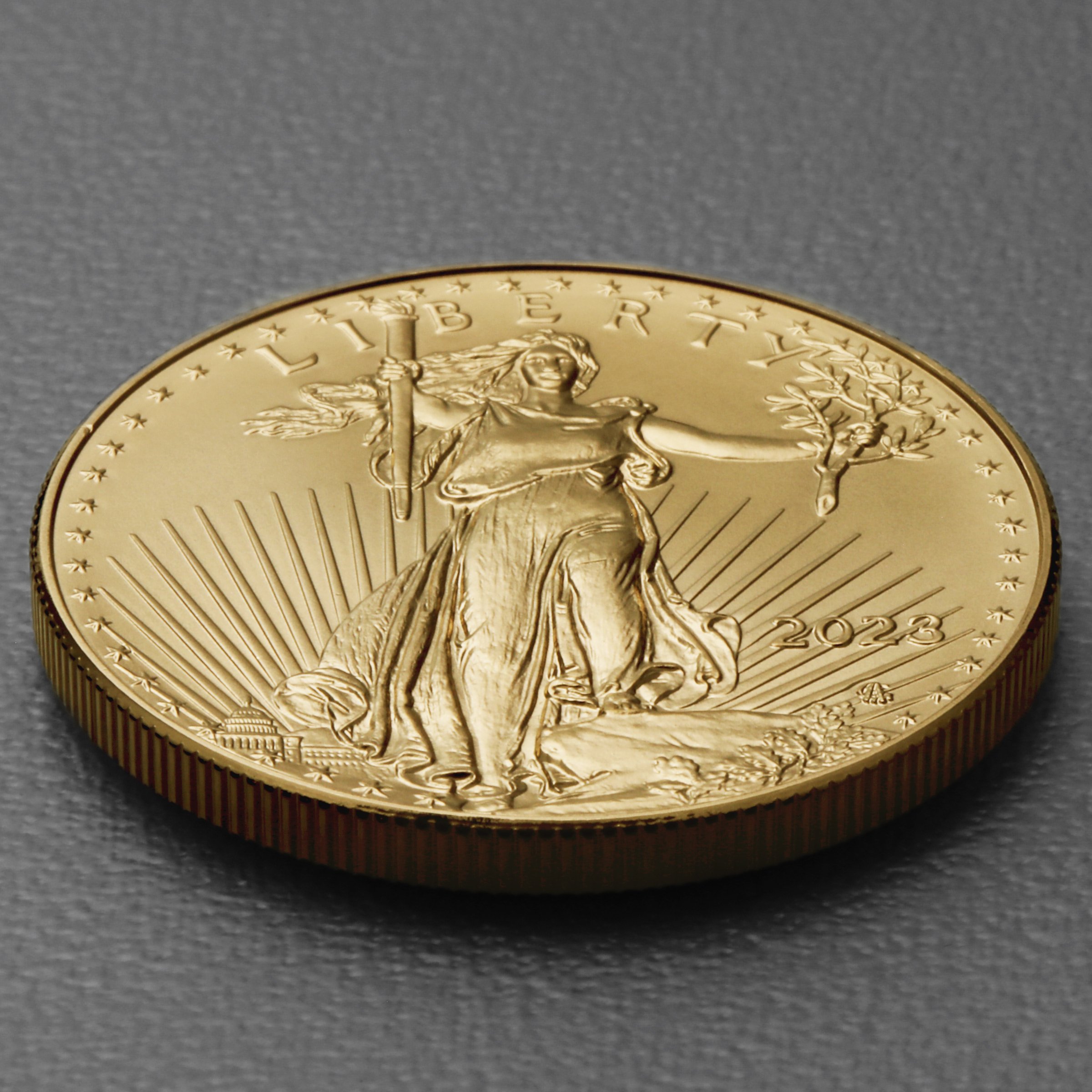 Goldmünze 1oz "American Eagle" 2023 (USA) - Detailansicht 2
