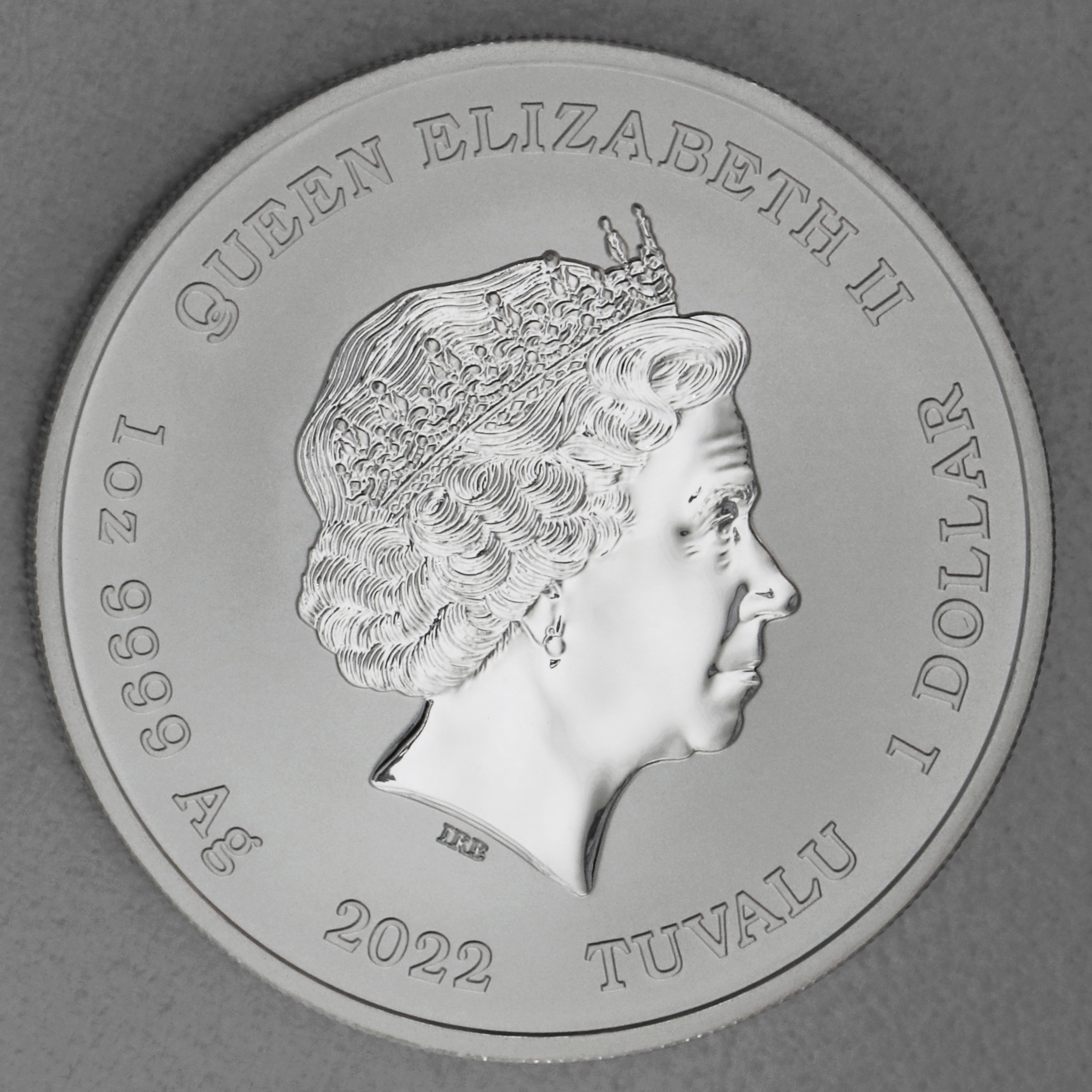 Silbermünze 1oz "Athena" 2022 Gods of Olympus diff. (Tuvalu) - Detailansicht 1