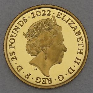 Goldmünze 1/4oz "Hogwarts Express" 2022 Harry Potter (Großbritannien) - Miniaturansicht 2