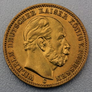Goldmünze 50 x 20 Mark "Wilhelm I. - Preußen" Tube (Deutschland) - Miniaturansicht 2