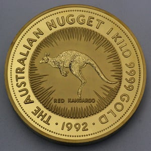 Goldmünze 1kg "Känguru" 1992 Australian Nugget (Australien) - Hauptansicht
