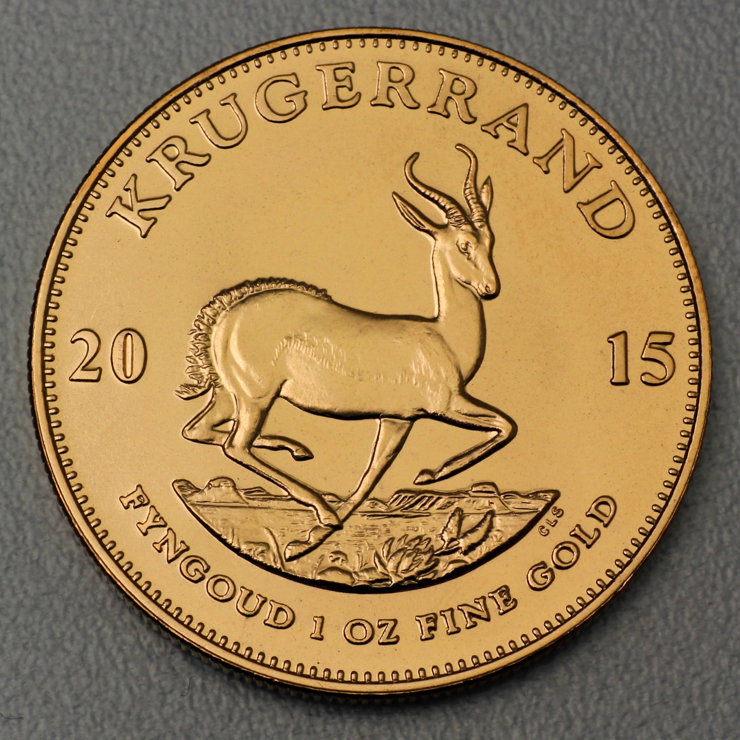 Goldmünze 1oz "Krügerrand" 2015 (Südafrika) - Hauptansicht