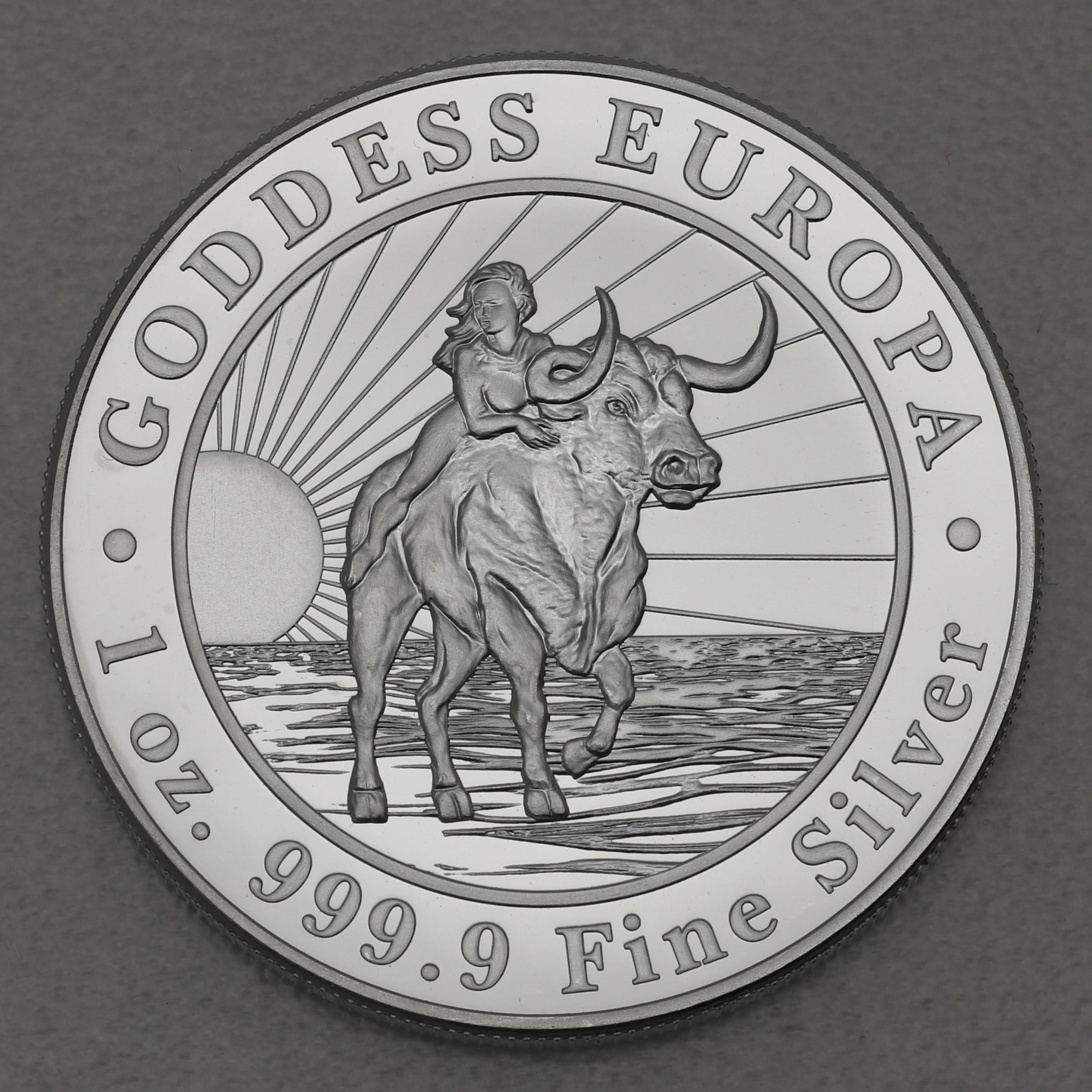 Silbermünze 1oz "Goddess Europa" 2023 (Tschad) - Hauptansicht