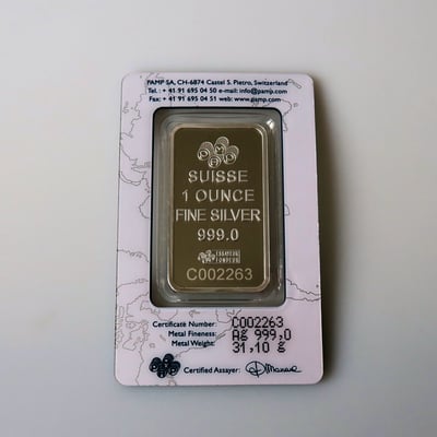 Silberbarren 1oz "Fortuna" PAMP - Miniaturansicht 3
