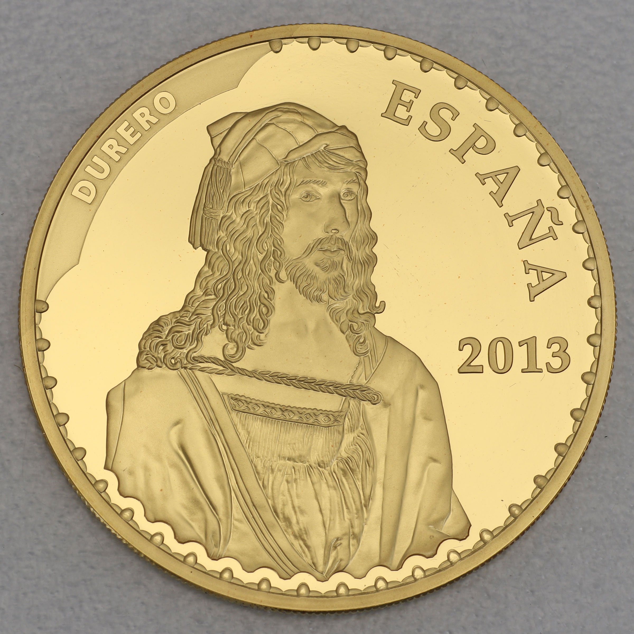 Goldmünze 400 Euro "Adam & Eva" 2013 (Spanien) - Detailansicht 1