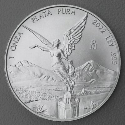 Silbermünze 1oz "Libertad" 2022 19% (Mexiko) - Miniaturansicht 1