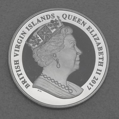 Silbermünze 1oz "Pegasus" 2017 (Reverse PP) (Britische Jungferninseln) - Miniaturansicht 2