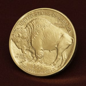 Goldmünze 1oz "American Buffalo" aktueller Jahrgang (USA) - Miniaturansicht 5