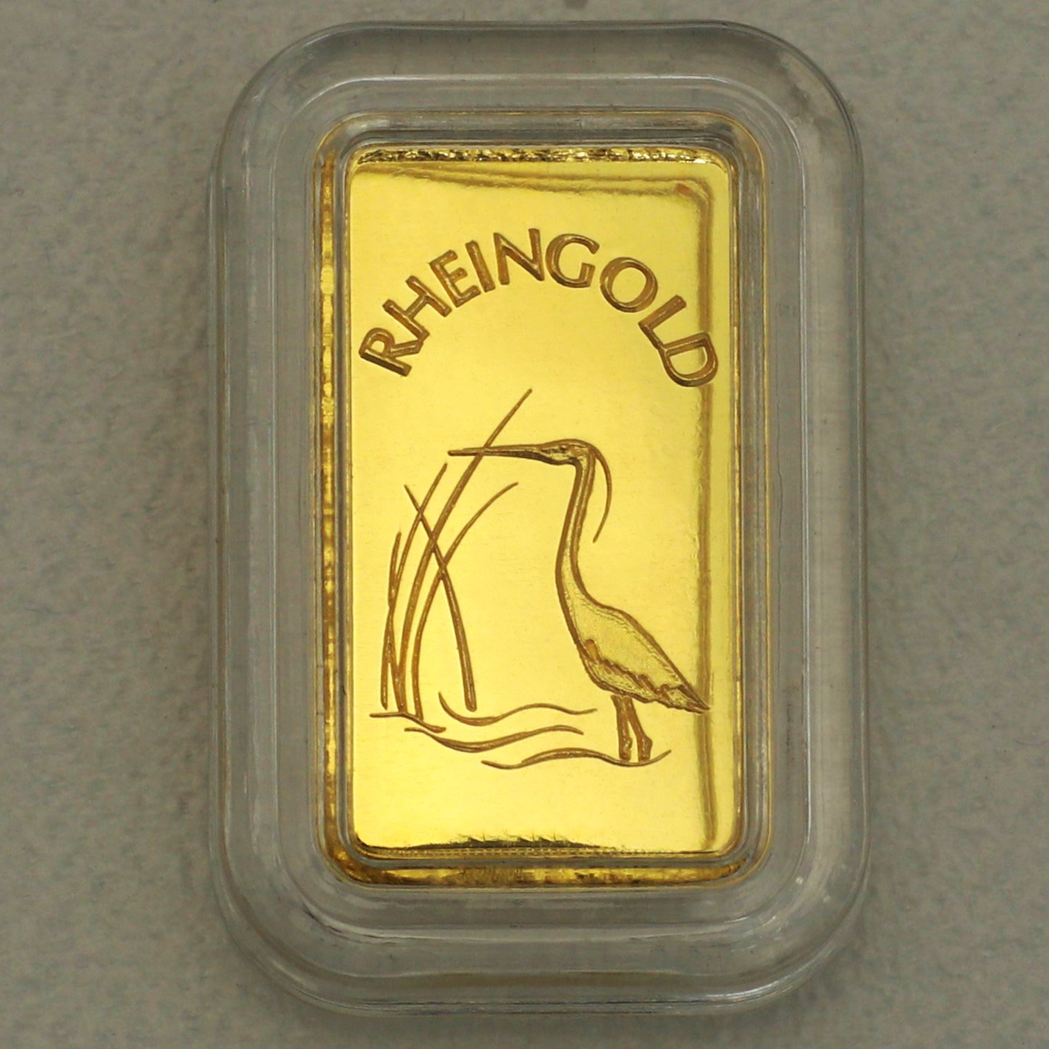 Rheingold-Set "Naturgoldflitter + Flussgoldbarren" - Detailansicht 4