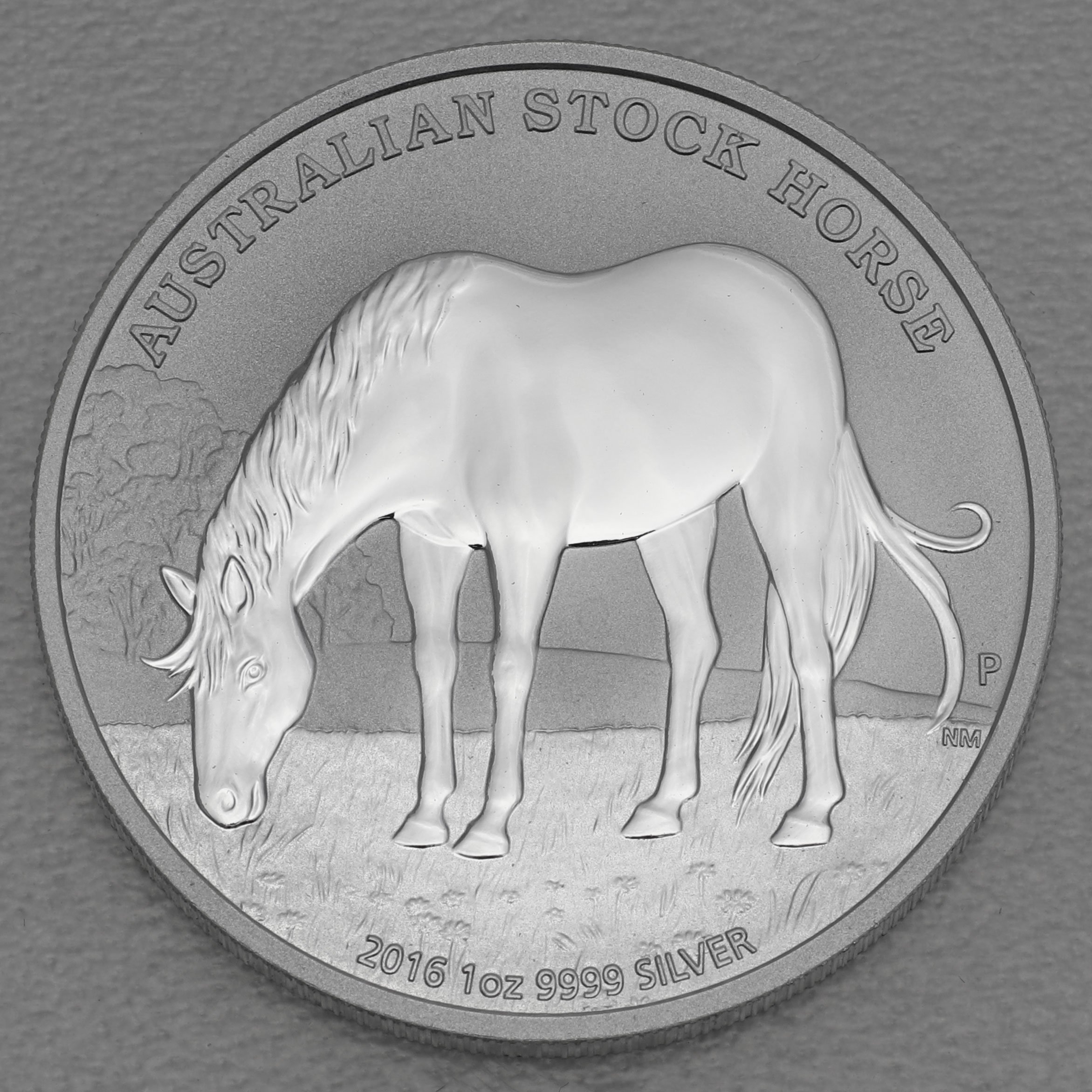 Silbermünze 1oz "Australian Stock Horse" 2016 Stock Horse (Australien) - Hauptansicht