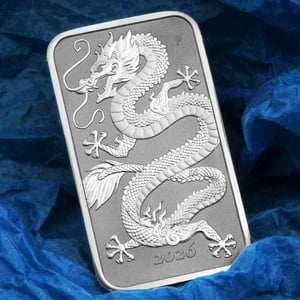 Silbermünzbarren 1oz "Rectangular Dragon" 2026 (Australien) - Miniaturansicht 6