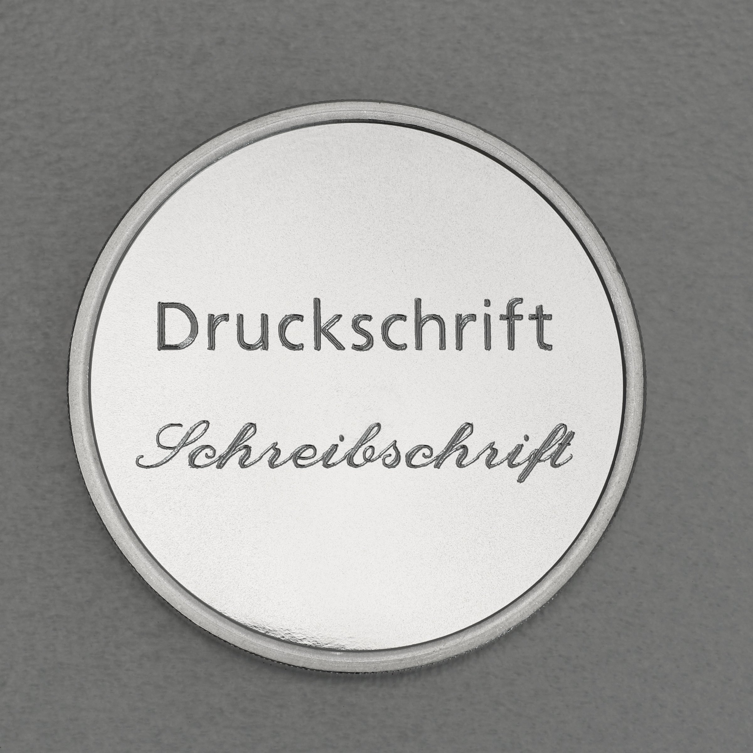 Silbermedaille 1oz "Weihnachtsmann - Ho Ho Ho" Gravurmedaille - Detailansicht 2