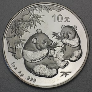 Silbermünze 1oz "Panda" 2006 (China) - Hauptansicht