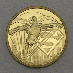 Goldmünze 1oz "Superman" 2021 DC Comics (Niue) - Hauptansicht