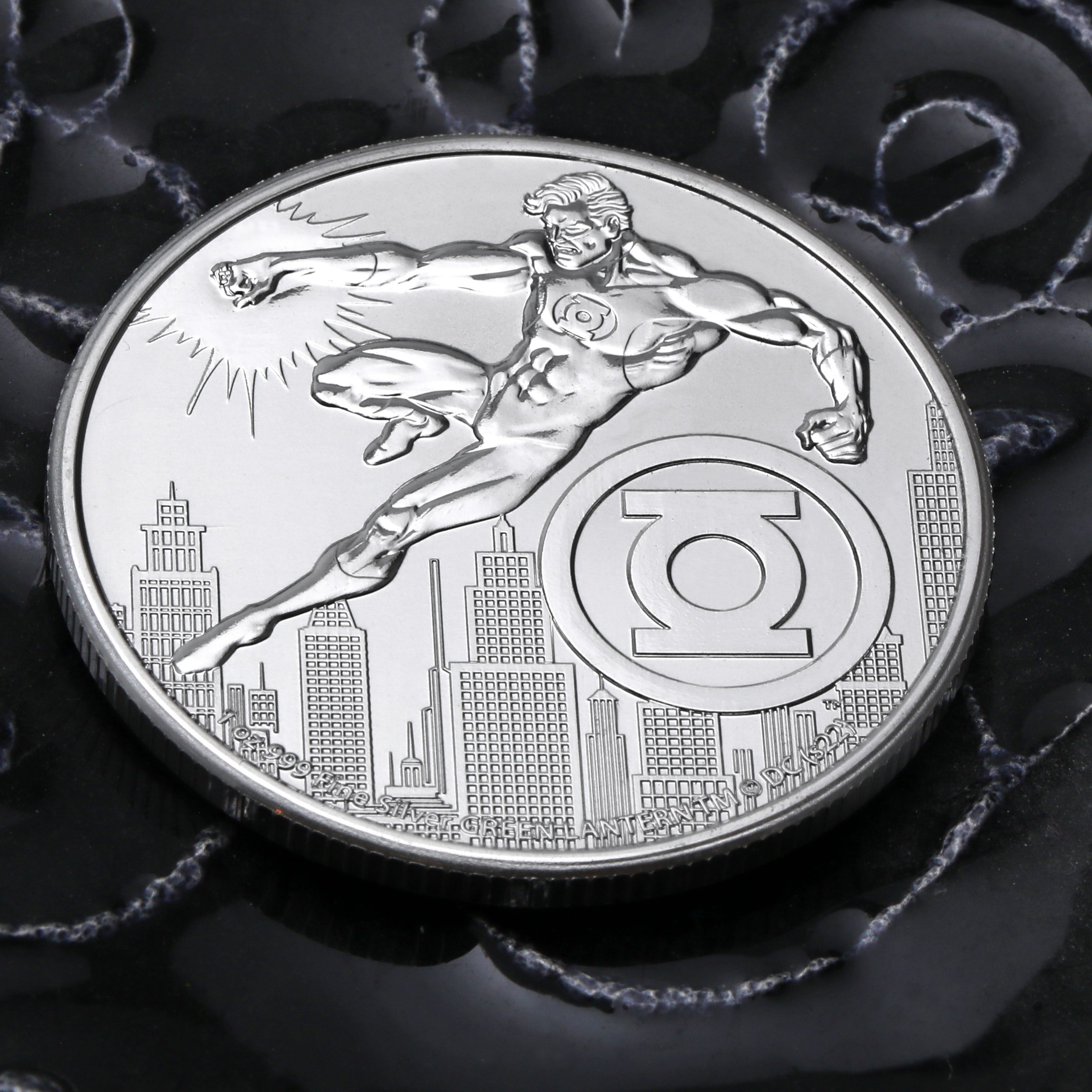 Silbermünze 1oz "Green Lantern" 2022 DC Comics (Niue) - Detailansicht 4